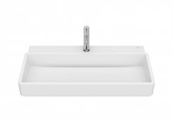 Roca Tura 800mm Wall-Hung Basin - Supraglaze