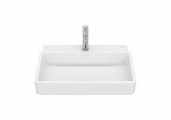 Roca Tura 600mm Wall-Hung Basin - Matt White