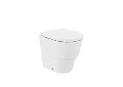 Roca Tura Back to Wall Rimless Toilet - Matt White