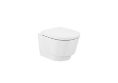 Roca Tura Wall Hung Rimless Toilet - White