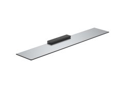 Roca Hotels Round 600mm Shelf - Matt Black