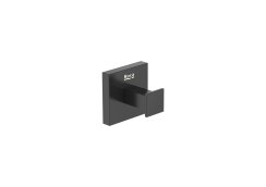 Roca Hotels Square Robe Hook - Matt Black