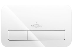 Villeroy & Boch ViConnect 200G Dual Flush Plate - Gloss White