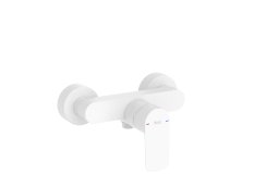 Roca Cala Wall-Mounted Shower Mixer - White