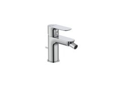 Roca Cala Single Lever Bidet Mixer with Pop-Up Waste - Chrome