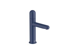 Roca Nu Small Basin Mixer with Dome Handle - Cobalt Blue