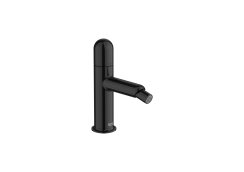 Roca Nu Bidet Mixer with Dome Handle - Titanium Black