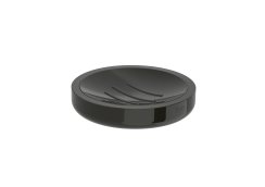 Roca Tempo Over Countertop Soap Dish - Titanium Black