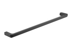 Roca Tempo 600mm Towel Rail - Brushed Titanium Black