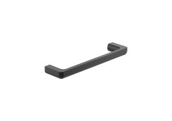 Roca Tempo 300mm Towel Rail - Brushed Titanium Black