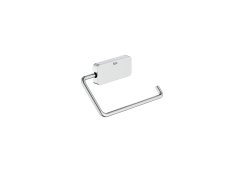 Roca Sonata Toilet Roll Holder Cover - Chrome