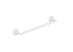 Roca Hotels Round 450mm Towel Rail - Matt White