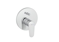 Roca Victoria Plus Built-In Single Lever Bath-Shower Mixer - Chrome