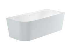 Roca Raina 1800mm Asymmetric Right Hand Corner Bath - Pearl