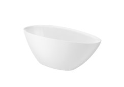 Roca Kauai 1600mm Freestanding Oval Bath with Drain - White