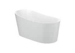 Roca Maui 1500mm Freestanding Bath with Click-Clack Waste - Pearl