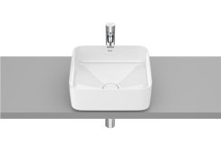 Roca Inspira 370mm Square Countertop Basin - White