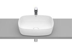 Roca Inspira 500mm Soft Countertop Basin - Matt White