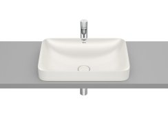 Roca Inspira 550mm Square Inset Basin - Beige