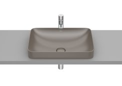 Roca Inspira 550mm Square Inset Basin - Coffee