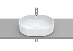 Roca Inspira 500mm Round Countertop Basin - Pearl