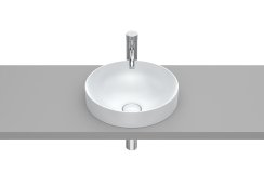 Roca Inspira 370mm Round Inset Basin - Pearl