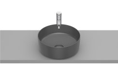 Roca Inspira 370mm Round Countertop Basin - Onyx