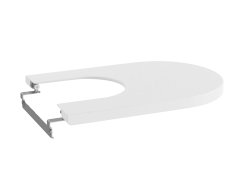 Roca Inspira Round Soft-Close Bidet Seat - Matt White