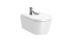 Roca Inspira Round Wall-Hung Bidet - White