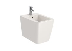 Roca Inspira Square Back-to-Wall Bidet - Beige