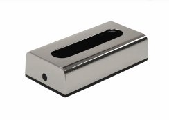 Origins Living Tissue Box Stainless Steel - Chrome