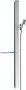 Hansgrohe Unica Shower Rail E 90cm with Isiflex Shower Hose 160cm - Chrome