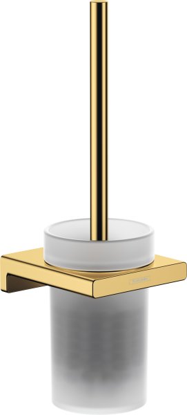 Hansgrohe Addstoris Toilet Brush Holder Wall-Mounted - Polished Gold-Optic