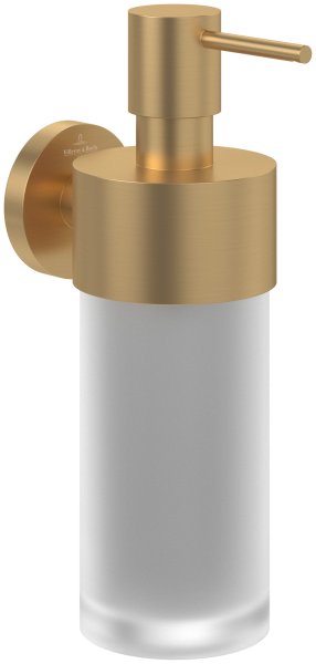 Villeroy & Boch Elements Tender Soap Dispenser - Brushed Gold