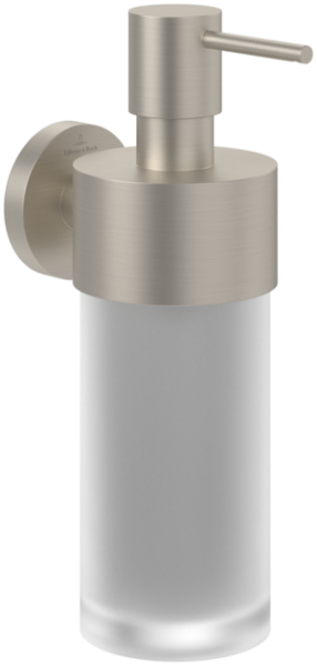 Villeroy & Boch Elements Tender Soap Dispenser - Matt Brushed Nickel