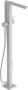 Hansgrohe Tecturis E Single Lever Bath Mixer Floor-Standing - Matt White