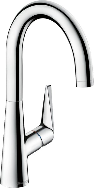 Hansgrohe Talis M51 Single Lever Kitchen Mixer 220, Single Spray Mode - Chrome