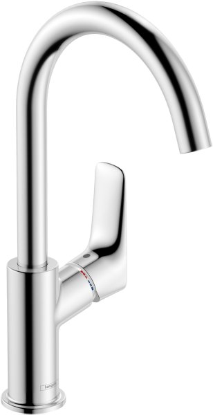 Hansgrohe Logis Single Lever Basin Mixer 210 with Swivel Spout