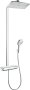 Hansgrohe Raindance E Showerpipe 360 1jet with Thermostatic Shower Mixer - Chrome