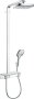 Hansgrohe Raindance Select E Showerpipe 300 2jet Ecosmart with Showertablet Select 300 - Chrome