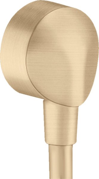 Hansgrohe Fixfit Wall Outlet E Without Non-Return Valve - Brushed Bronze