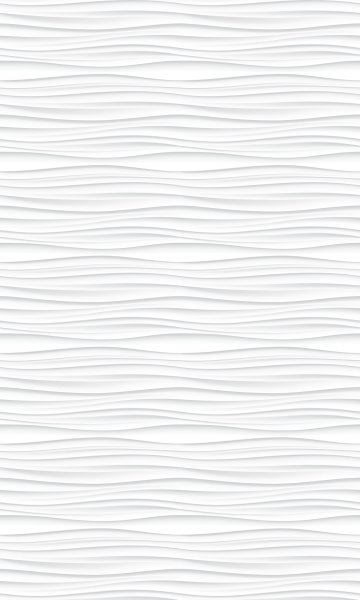 Kinewall White Waves 1000mm x 2500mm Panel