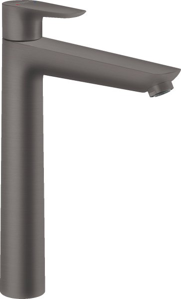 Hansgrohe Talis E Single Lever Basin Mixer 240 with Pop-Up Waste - Brushed Black Chrome