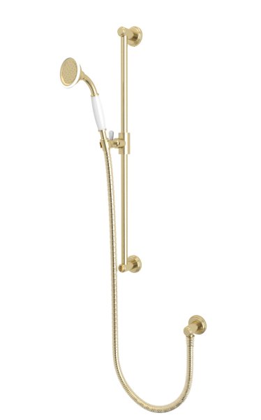 Tavistock Traditional Shower Kit - Brushed Brass