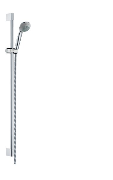 Hansgrohe Crometta 85 Shower Set Vario with Shower Rail 90cm - Chrome