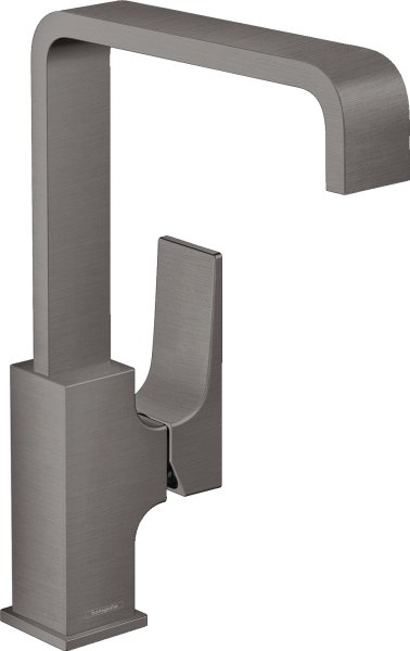 Hansgrohe Metropol Single Lever Basin Mixer 230 with Lever Handle & Waste - Brushed Black Chrome