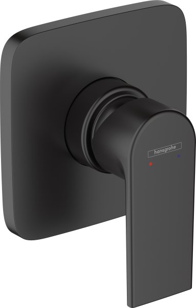 Hansgrohe Vernis Shape Single Lever Shower Mixer for Concealed Installation - Matt Black