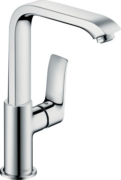 Hansgrohe Metris Single Lever Basin Mixer 230 with Push-Waste