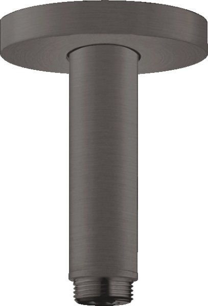 Hansgrohe Ceiling Connector S 100mm - Brushed Black Chrome