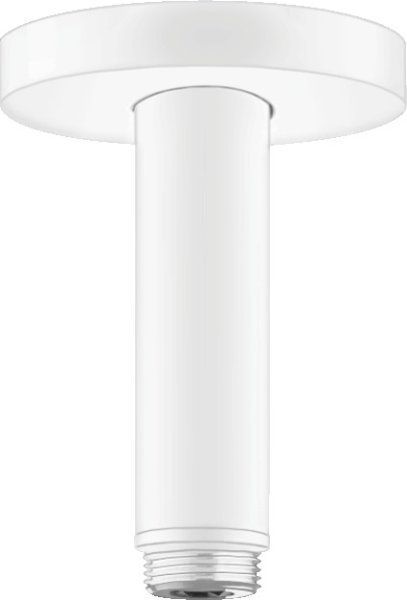 Hansgrohe Ceiling Connector S 100mm - Matt White